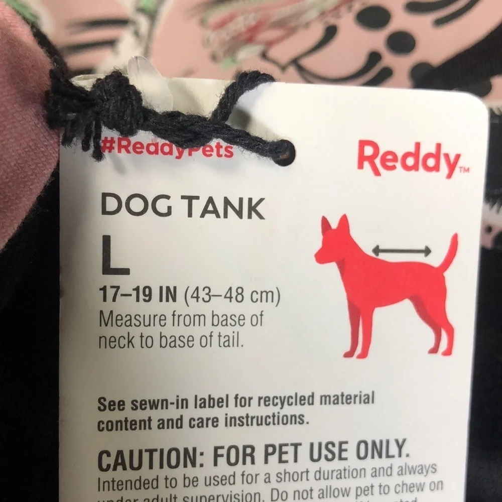 NWT Reddy tiger dog  t-shirt L​